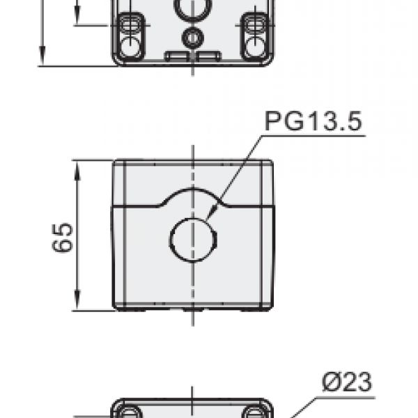 ZHA25  "NHD"  EMERGENCY STOP SWITCH BOX  สวิทช์ตัดไฟ  