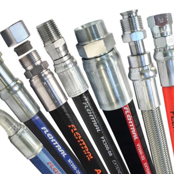Hydraulic Hose  จำหน่ายสายไฮดรอลิค : ตามขนาดการใช้งาน คุณภาพสูง ทนและเหมาะสมกับลักษณะงาน  